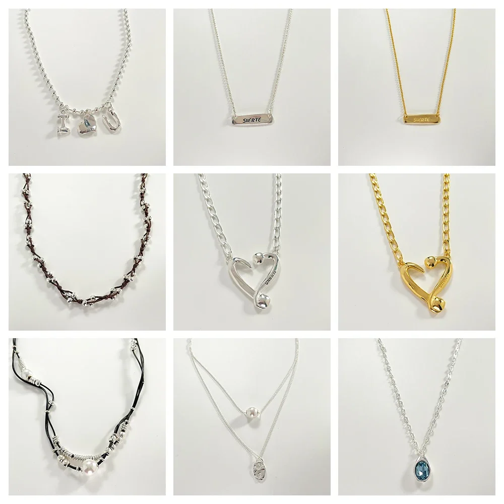 

U-NO Retro Latt Lucky Card Necklace,Exquisite Jewelry Gift,Spanish Fashion,High Quality,Hot Sale,Free Delivery