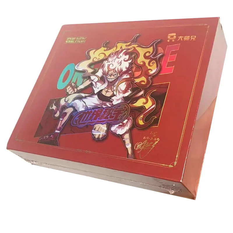 

2024 New One Piece Collection Cards Booster Box Luffy Zoro Nami Rare Anime Playing Game Cards