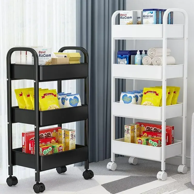 

Rolling Cart Makeup Salon Trolly White Drink Salon Trolly Utility Cosmetology Wagen Dressing Mit Rollen Beauty Furniture