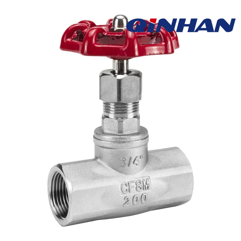 

304/316L stainless steel stop valve internal thread pipe stop valve tap water switch throttle valve internal thread