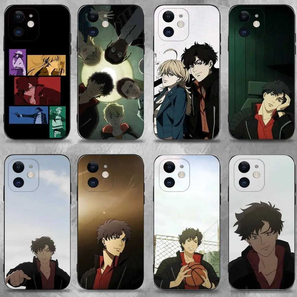 حافظة هاتف من Anime Review Lazarus لهاتف iPhone 16,15,14,13,12,11 Plus,Pro Max,XS,X,XR,SE,Mini,8,7,Soft غطاء أسود من السيليكون