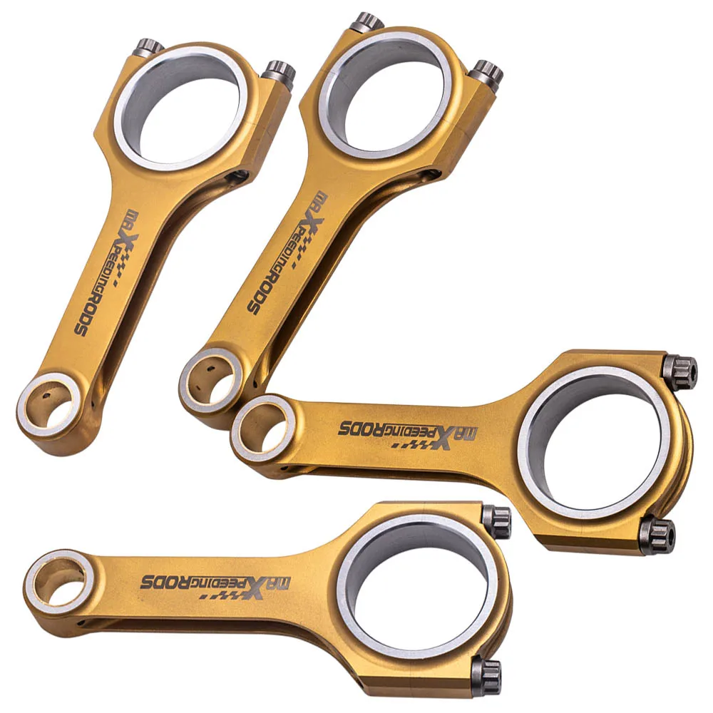 

MaXpeedingrods High Performance H Beam Connecting Rods Conrod For Mitsubishi Lancer 4B12 Delica