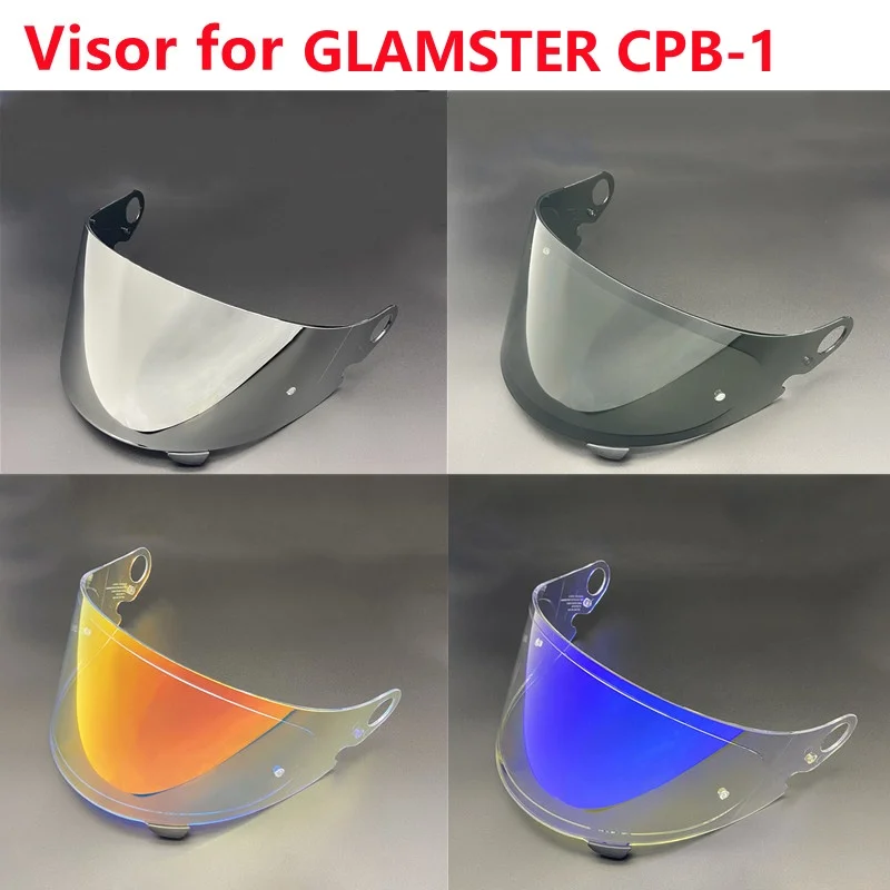

Glamster Helmet Visor UV Protection for SHOEI CPB-1V Premium Polycarbonate Anti-Scratch Interchangeable Face Shield Sunscreen