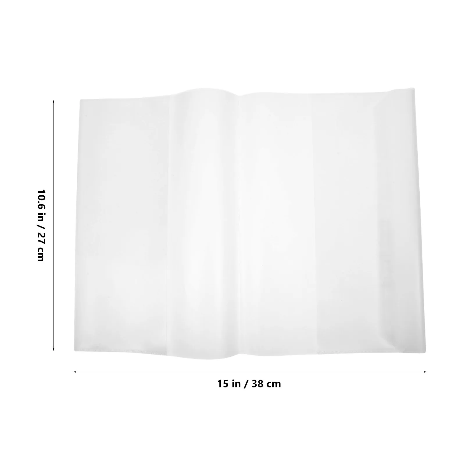 Picture 4: 5Pcs Waterproof Book Cover Clear Plastic Transparent Protective Cover for Exercise Books Notebooks School Supplies PP Material