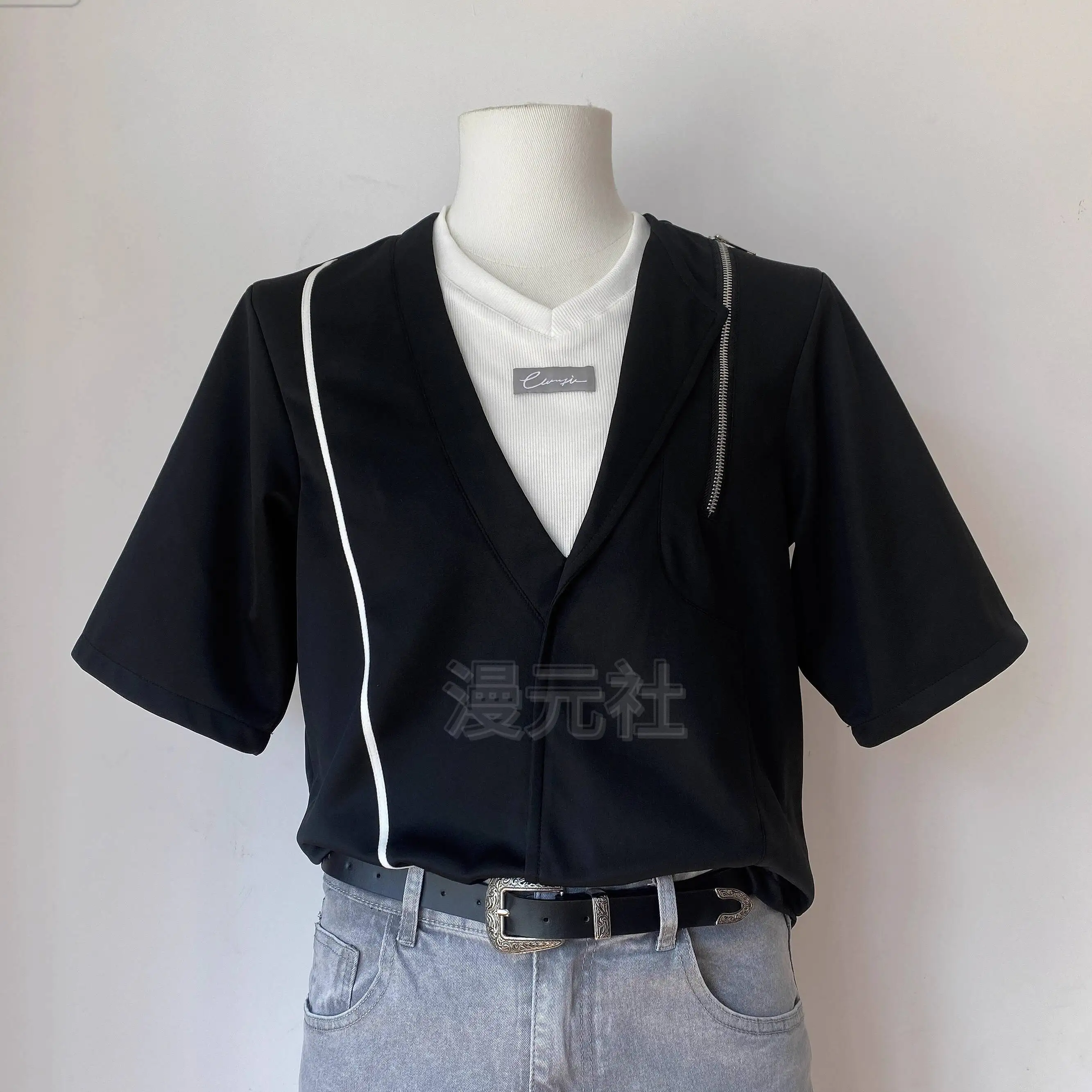 

Love And Deepspace Sylus Qin Che Xavier Shen Xinghui Rafayel Qi Yu Zayne Li Shen Caleb Xiayizhou T-shirt Daily False Two-piece