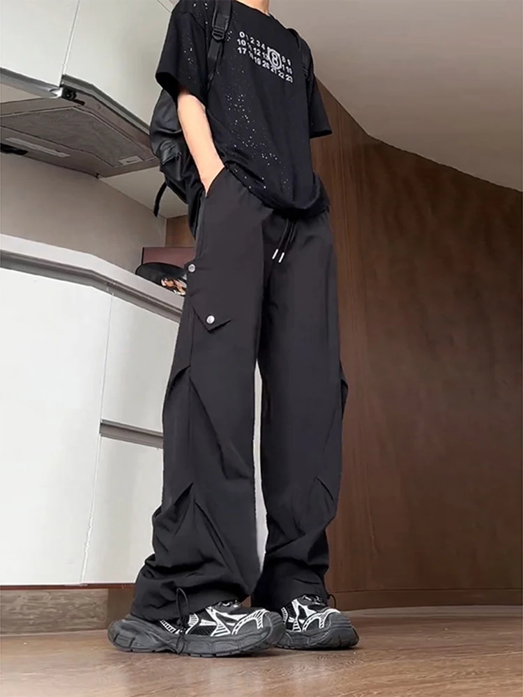 

Американские тактические брюки-карго из нейлона для активного отдыха, быстросохнущие, свободного кроя, молодежные, в стиле милитари