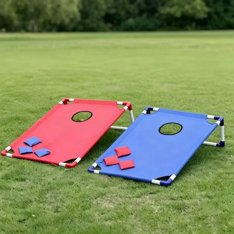 Brinquedo de Arremesso de Sacos de Areia para Crianças, Jogo de Tabuleiro de Saltos, Conjunto de Treinamento com Sacos de Areia, Conjunto de Entretenimento Esportivo ao Ar Livre para Crianças