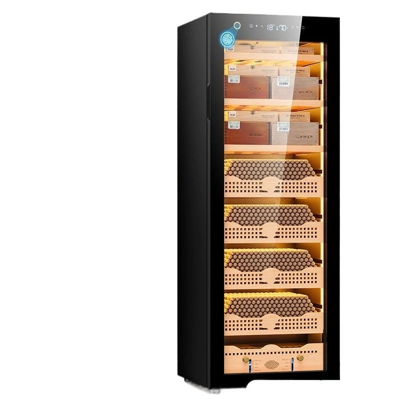 

Constant humidity fingerprint lock Smart WiFi wine dual-purpose cabinet