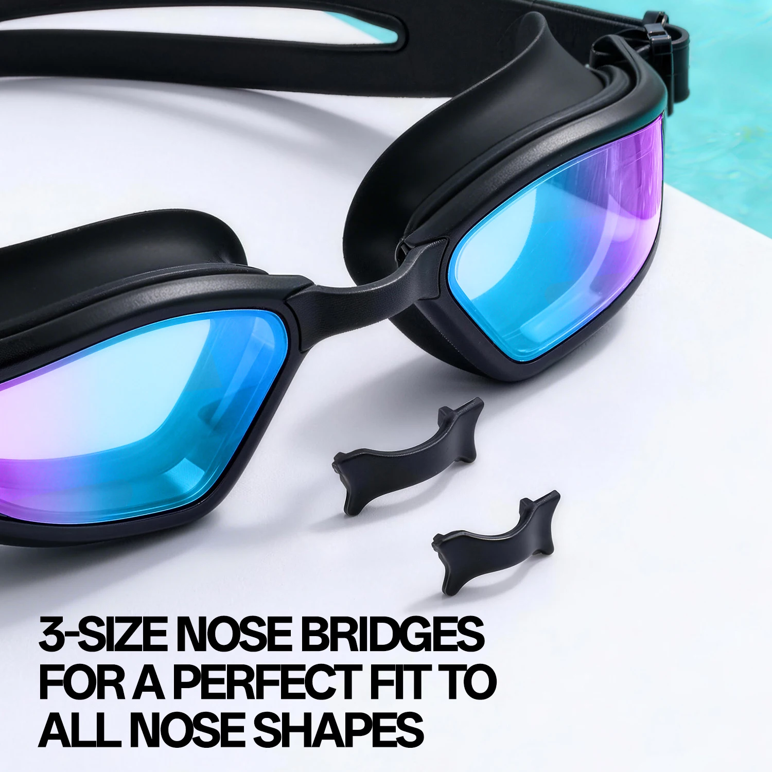SCVCN 大人用スイミングゴーグル 曇り止め UVカット  - Swim Goggles Anti Fog Uv のレビューと価格