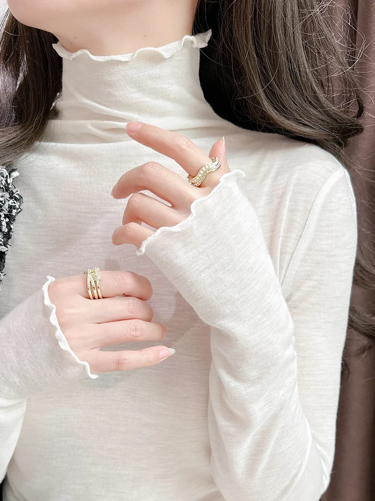 Women's High Collar…