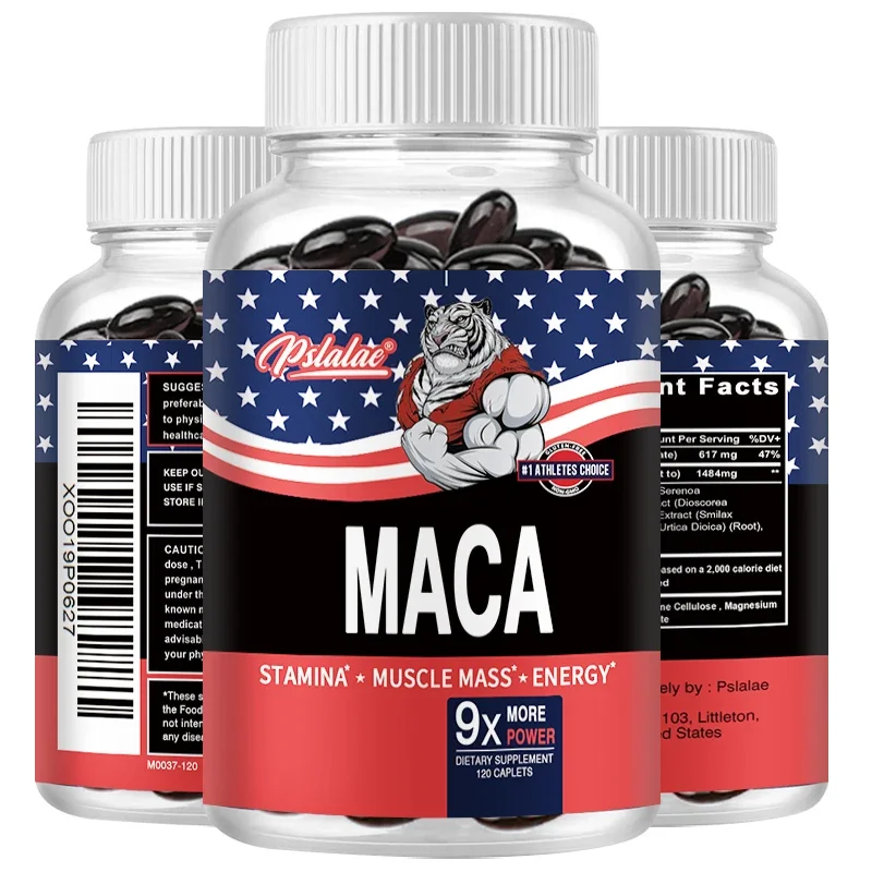 

Maca Capsules - Vitality Enhancer, Energy and Performance Enhancer, Natural Mood Support