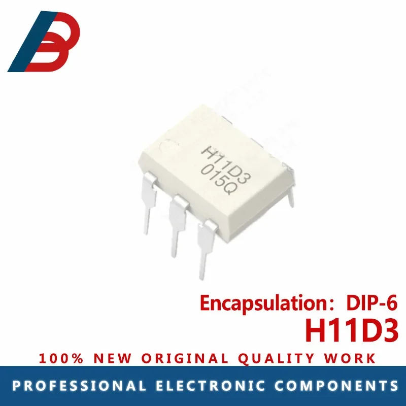 10PCs H11 D3 dip-6 pin in-line optocoupler photocoupler