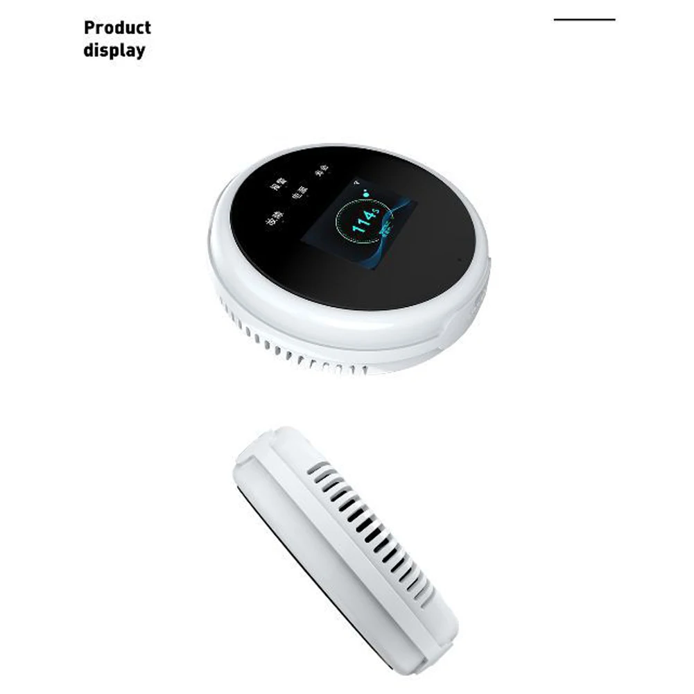 Tuya Wifi مستشعر الغاز الطبيعي المنزلية الذكية القابلة للاحتراق كاشف إنذار الغاز مستشعر تسرب الغاز متوافق مع Amazon Alex