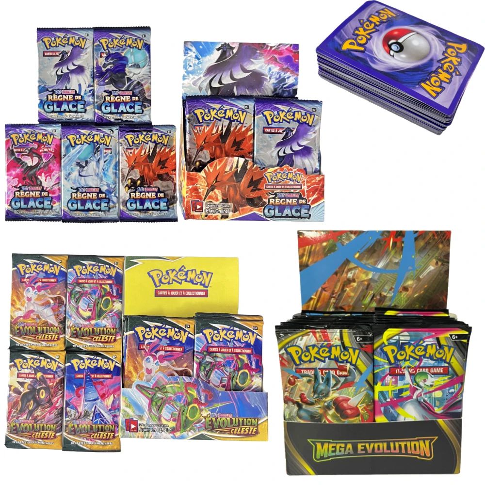 9-18 عبوة من تطورات البوكيمون الإنجليزية OBSIDENNES 151 مجموعة أفينتور المنشورية حزم معززة للأطفال بطاقات معركة التداول هدية #1