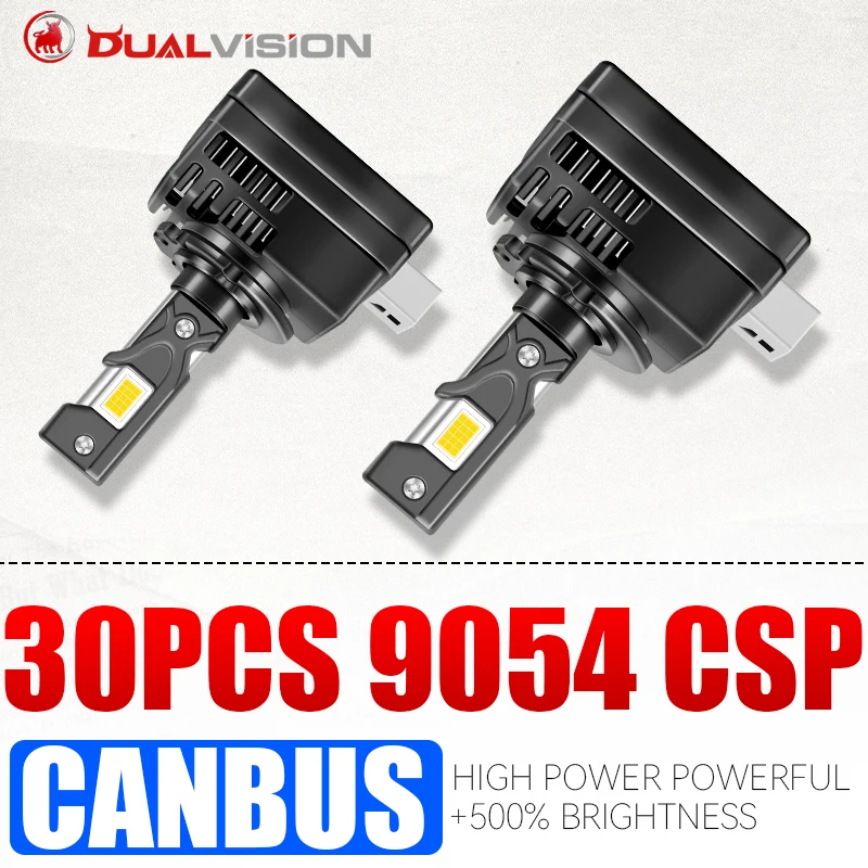 

Bullvision D1S D3S светодиодный D2S D4S светодиодный лампа фары Canbus без ошибок D1R D3R D4R D2R Xenon HID 9054 CSP