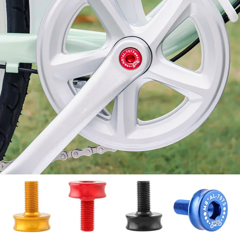

1PC Bicycle Square Hole Crank Center Shaft Screw Aluminum Alloy M8 Center Axis Screws Mountain Bike Road Bicycle Accessories