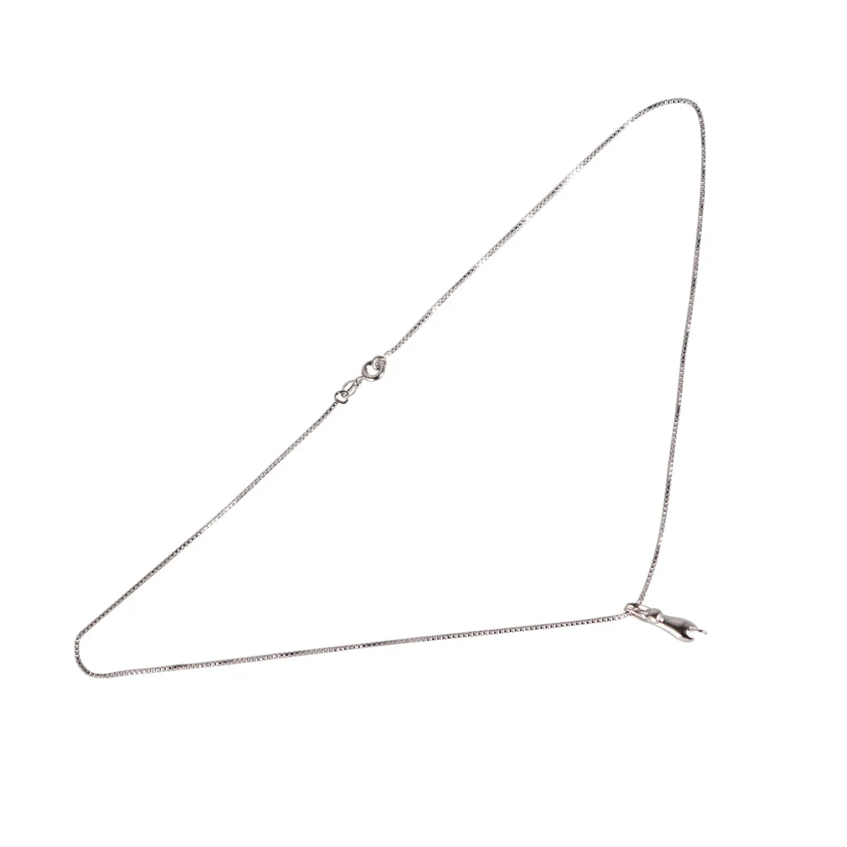 

Cat Pendant Collarbone Chain Silver Plated Necklace Necklaces Pendants Charm Jewelry