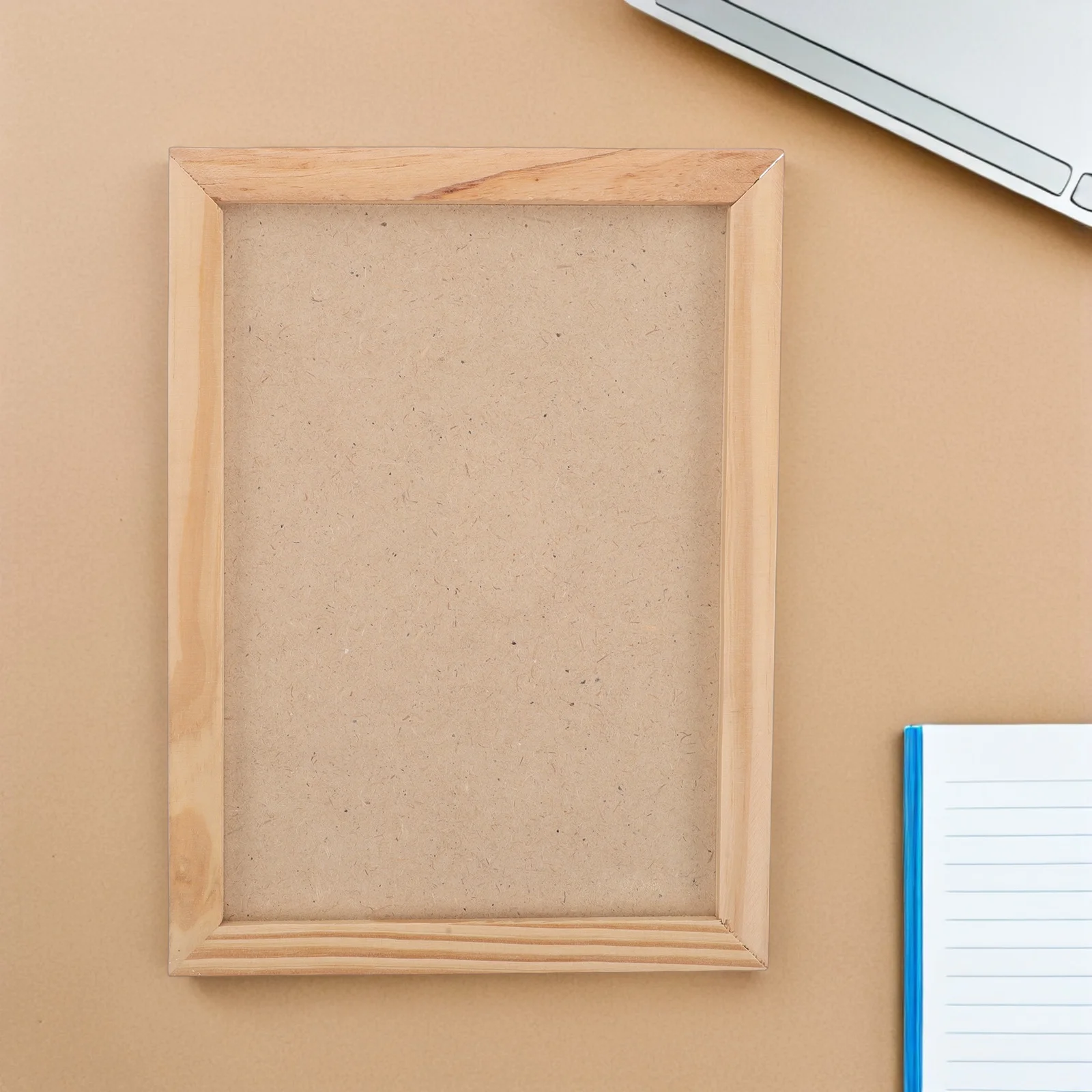 

3pcs Unfinished Wooden Picture Diy Wood Craft Frames For Kids Adults Natural Solid Wood Clay Craft Frames Vintage Decorative