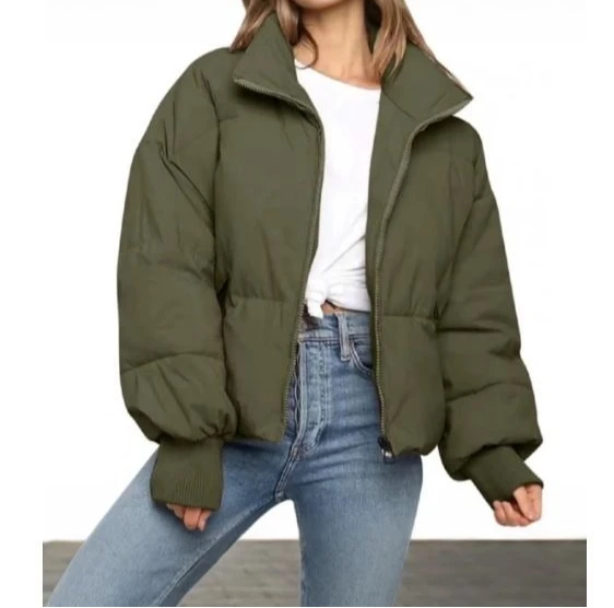 2025 New Style Fashion Petite V-neck Loose Clothing Cotton