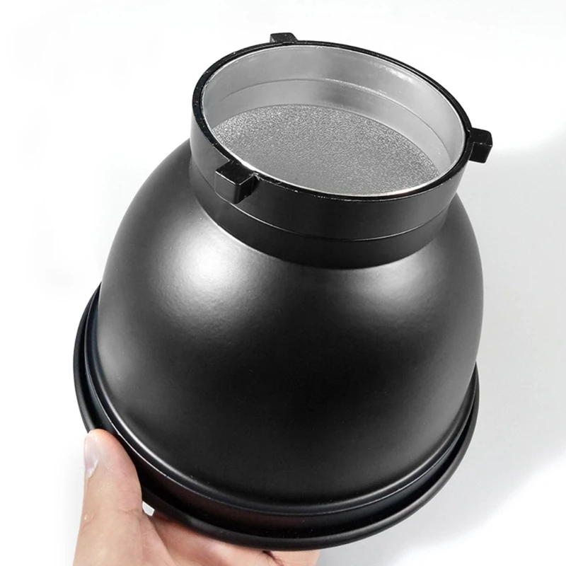 7-calowy dyfuzor regulowanym kątem Odbłyśnik Osłona dyfuzora do precyzyjnego oświetlenia Latarka studyjna Część akcesoriów