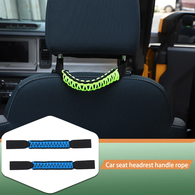

Универсальная ручка для подголовника сиденья, веревка для Jeep Wrangler, Suzuki Jimny, Dodge Ford, аксессуары для салона автомобиля