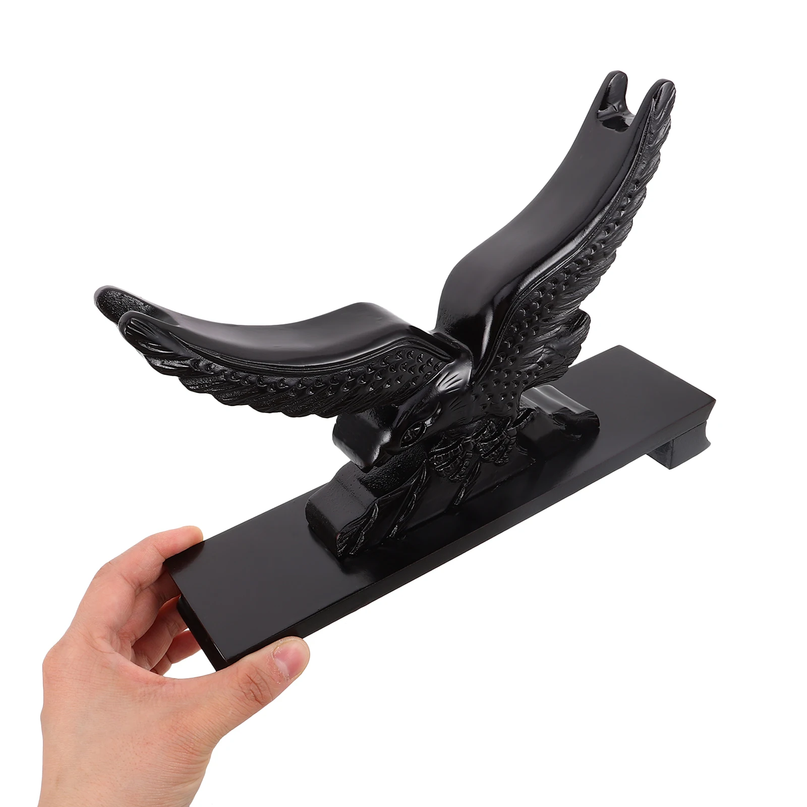

Eagle Shaped Sword Stand Display Holder Resin Material Desktop Small Size Home Office Knife Rest Practical Elegant Design
