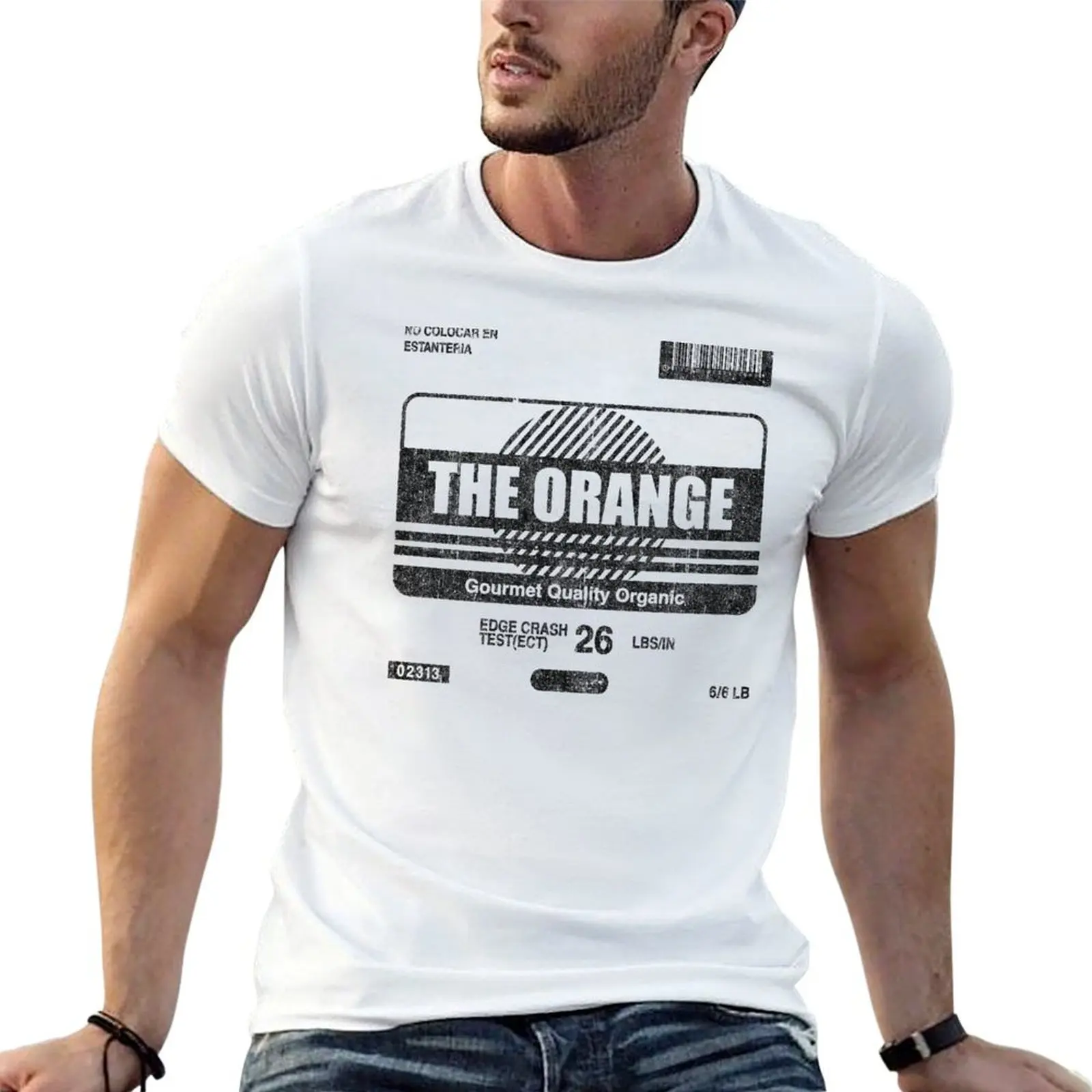 

T-Shirt t man shirts Box Cardboard shirts - Orange The casual for man slim MGS for men t fit