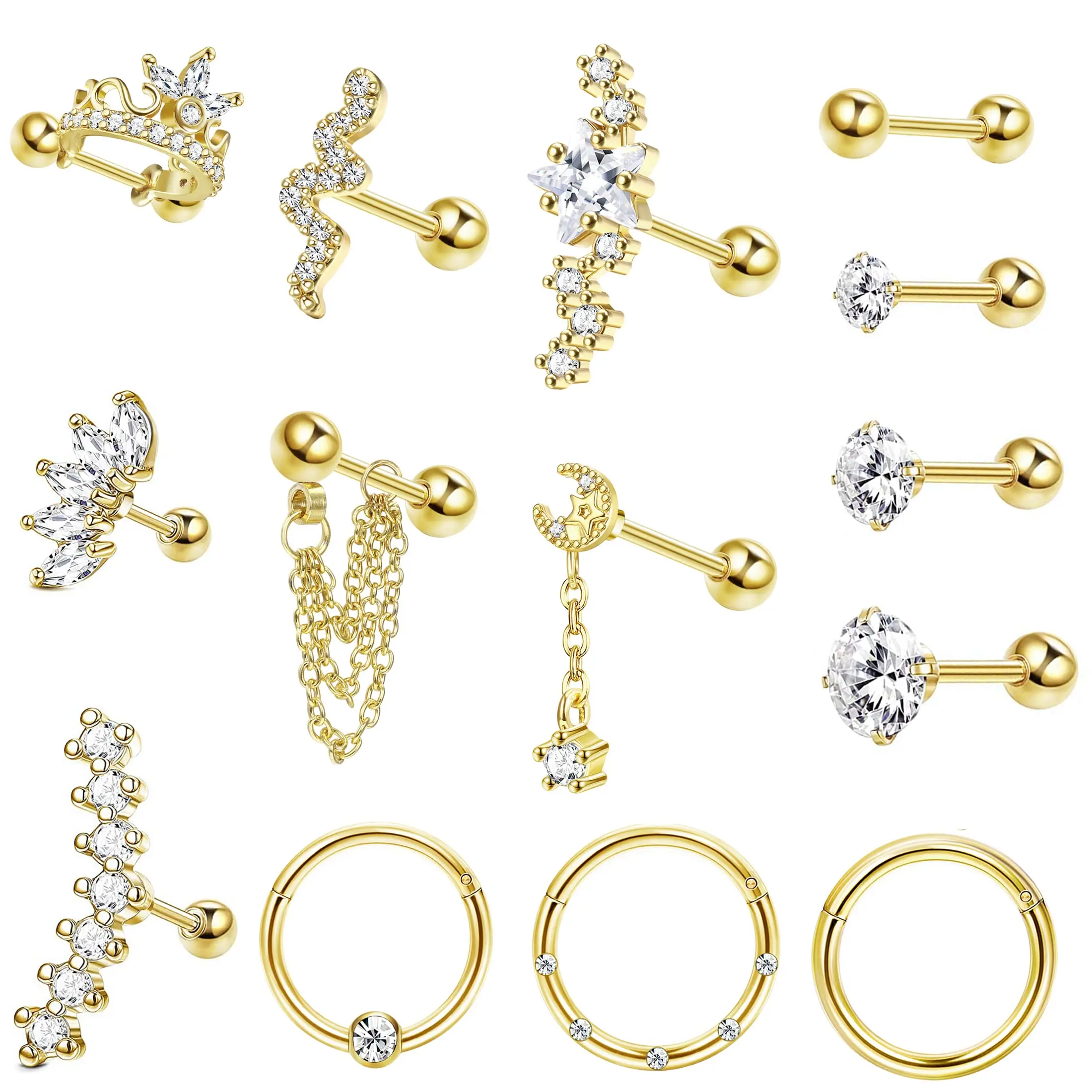 #55 Latest Stud Earrings Offers