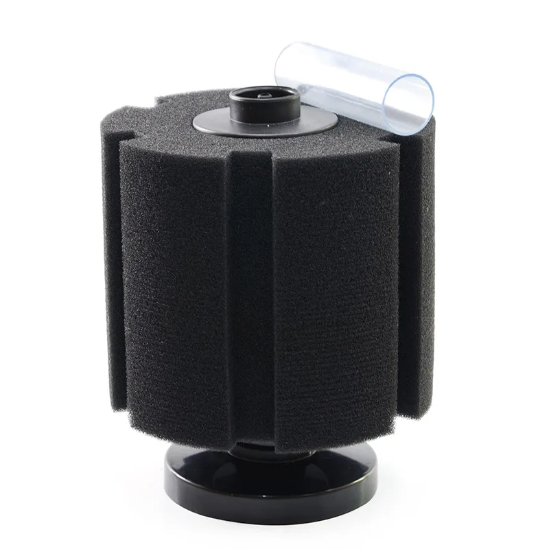XY280 Plastic Sponge Filter Aquarium Biofilter for Fresh and Salt Water Silent Air Pump Drive 150 Liters Capacity