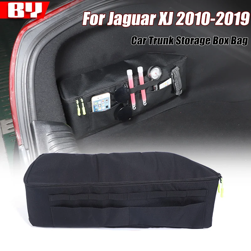 

Для Jaguar XJ 2010-2019 багажник автомобиля коробка для хранения сумка большой емкости ящик для хранения инструментов органайзер аккуратные автоаксессуары