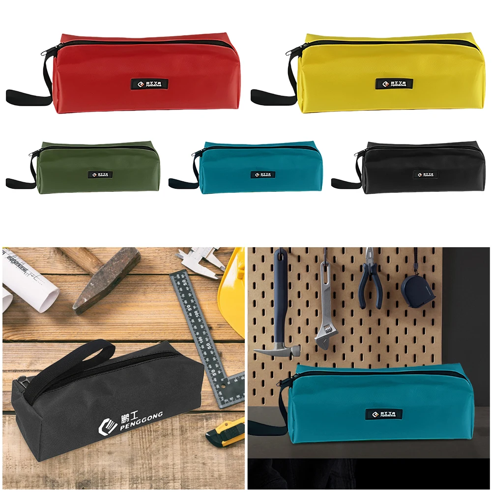 

Сумка для хранения инструментов Oxford, многофункциональная сумка для переноски инструментов, легкая сумка-органайзер с карманами на молнии и ручкой для деревообработки