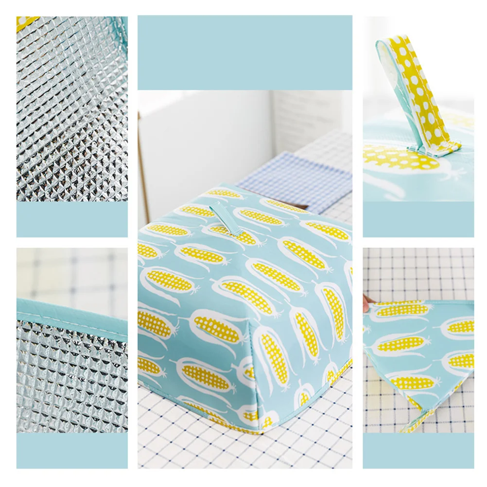 

Foldable Insulated Food Cover Waterproof Aluminum Foil Camping Picnic Hot Cold Dish Keeper Portable Kitchen Tool Table