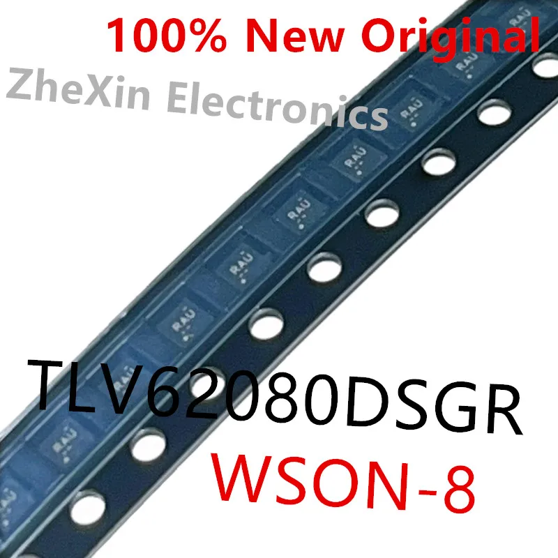 10PCS/Lot  TLV62090RGTR  SBV 、TLV62095RGTR  130 、TLV62080DSGR  RAU 、TLV62084DSGR  SLO  New Voltage Regulator Chip  TLV62090