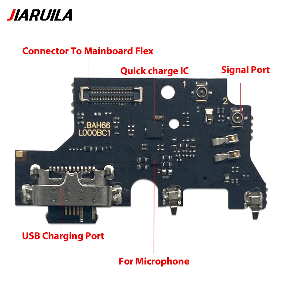 USB Dock Connector Charging Port Flex Cable For TCL 10 Plus 10 SE 20 Pro 5G 20R 5G 20Y T6025 Charger Board With Mic Module