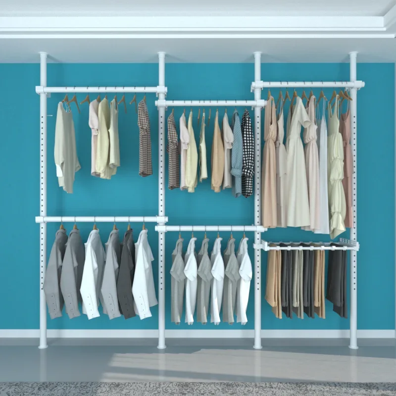 Hoekplank Hanger Kledingrek Nordic Jas Planken Kleding Rek Doek Stand Arara De Roupa Hal Meubels