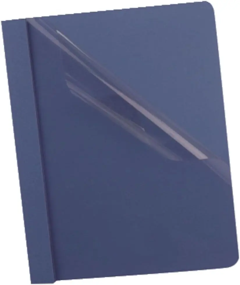 

Обложки для отчетов Oxford Clear Front, темно-синие, формат Letter, 25 штук в коробке, для профессиональных документов