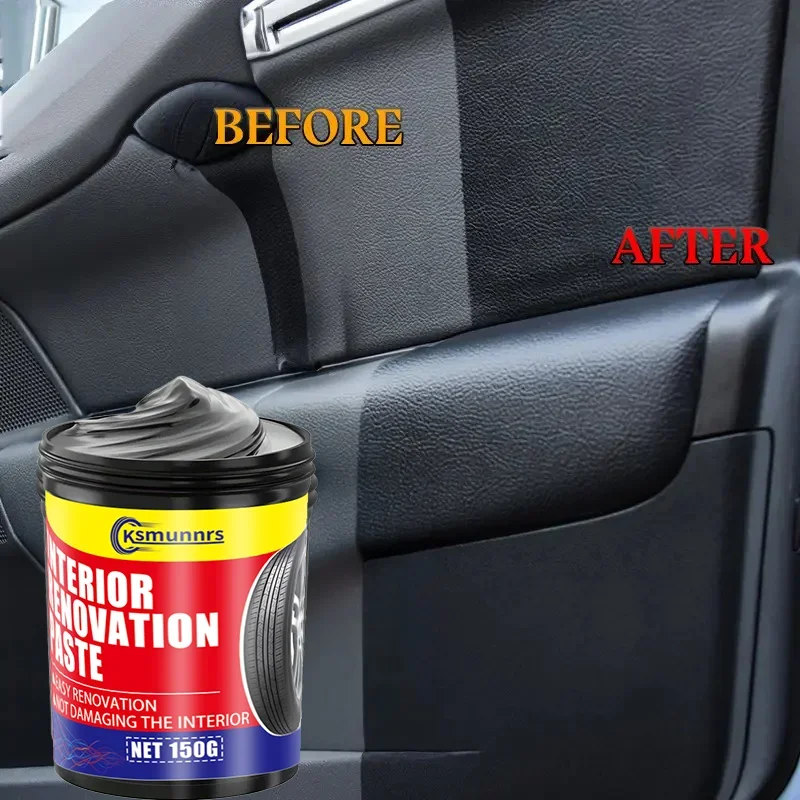Plastic Renewal Interior Polish for Tire Protection - Restores Shine And Luster to Car Interior Components