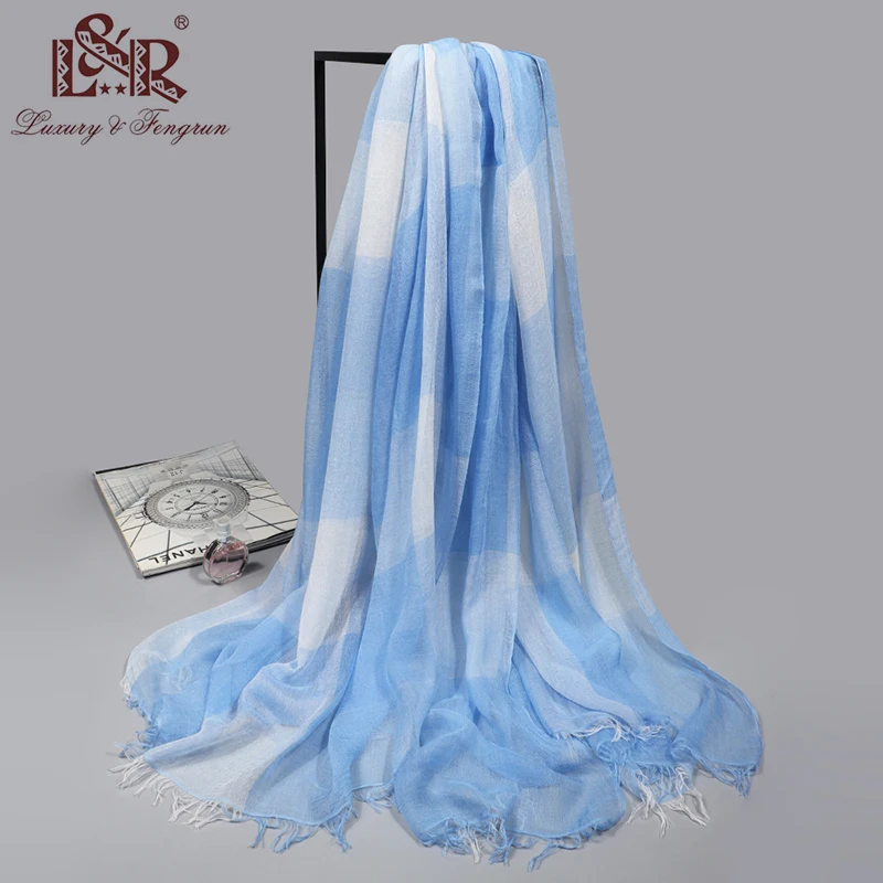 2023 Natural Spring Silk Scarf Women Scarf Big Silk Beach Cover up Pareo Foulard Femme Echarp Hijab female silk bandana Sjaal