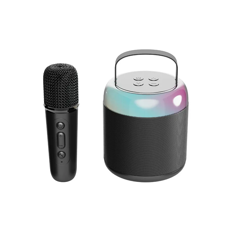 Wireless Portable Karaoke Audio Microphone Microphone Outdoor Singing Bluetooth Speaker Home Small Family KTV System