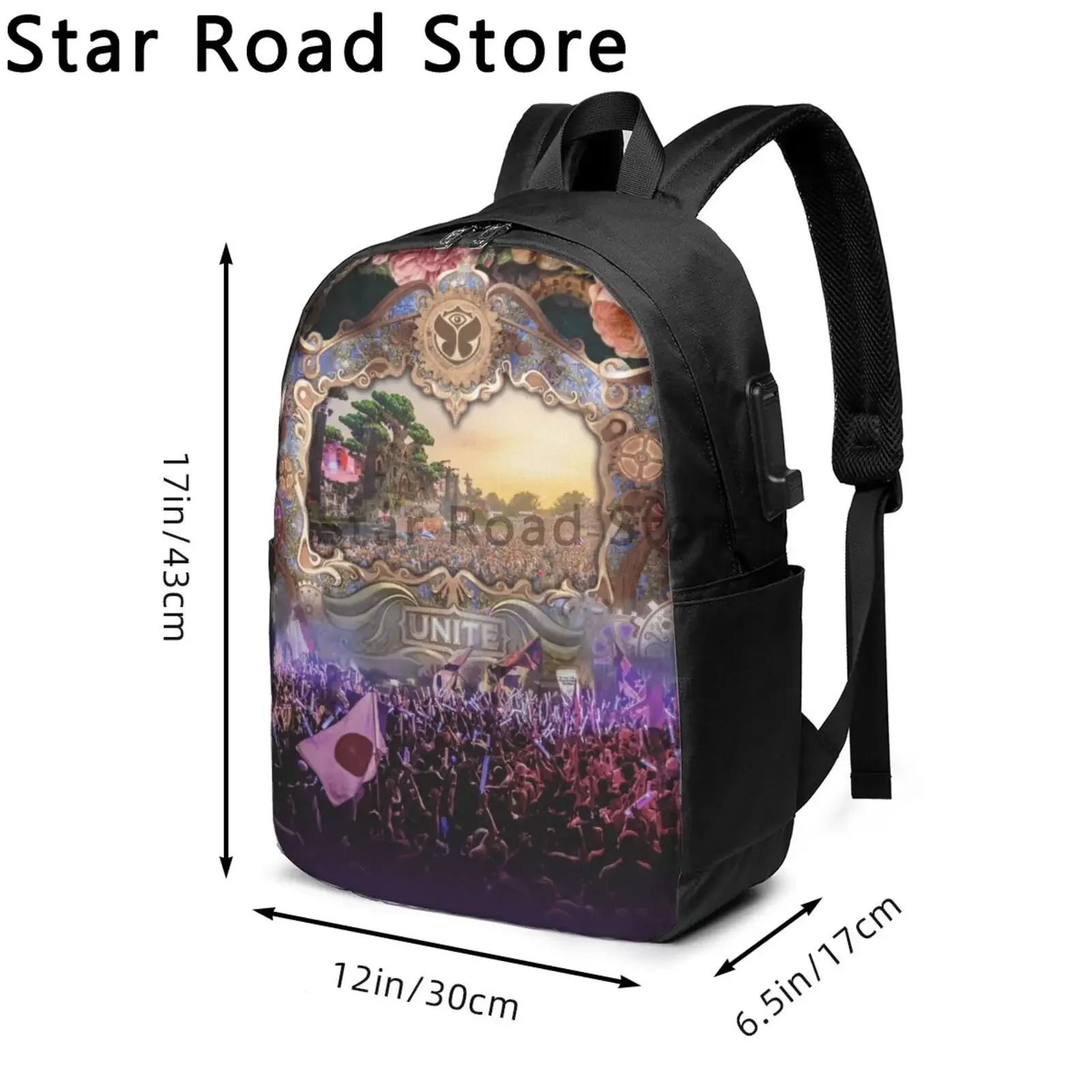 Tomorrowland Mini Backpack Fashion Backpack Girl School Bags Boys Teenagers Backpack Kids Rucksack