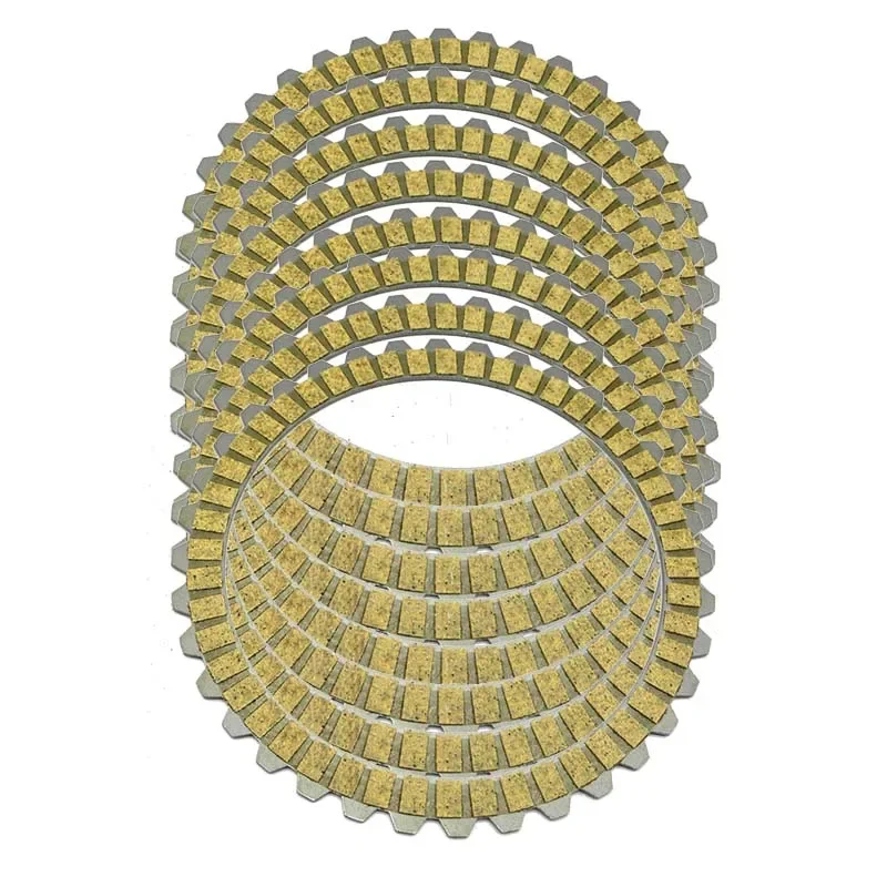 8X Motorcycle Clutch Plate For Harley Davidson 1340 FLTCU FXD FXDB FXDL FXDS FXDWG FXLR FXR FXRS FXRS-SP FXRT FXSTC FXSTS FXSTSB