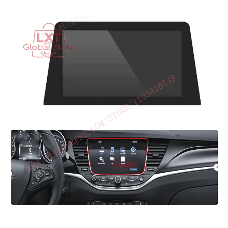 Original 8 Inch LCD display LQ080Y5DZ10 LQ080Y5DZ06 09 screen for Astra K Car DVD GPS navigation auto
