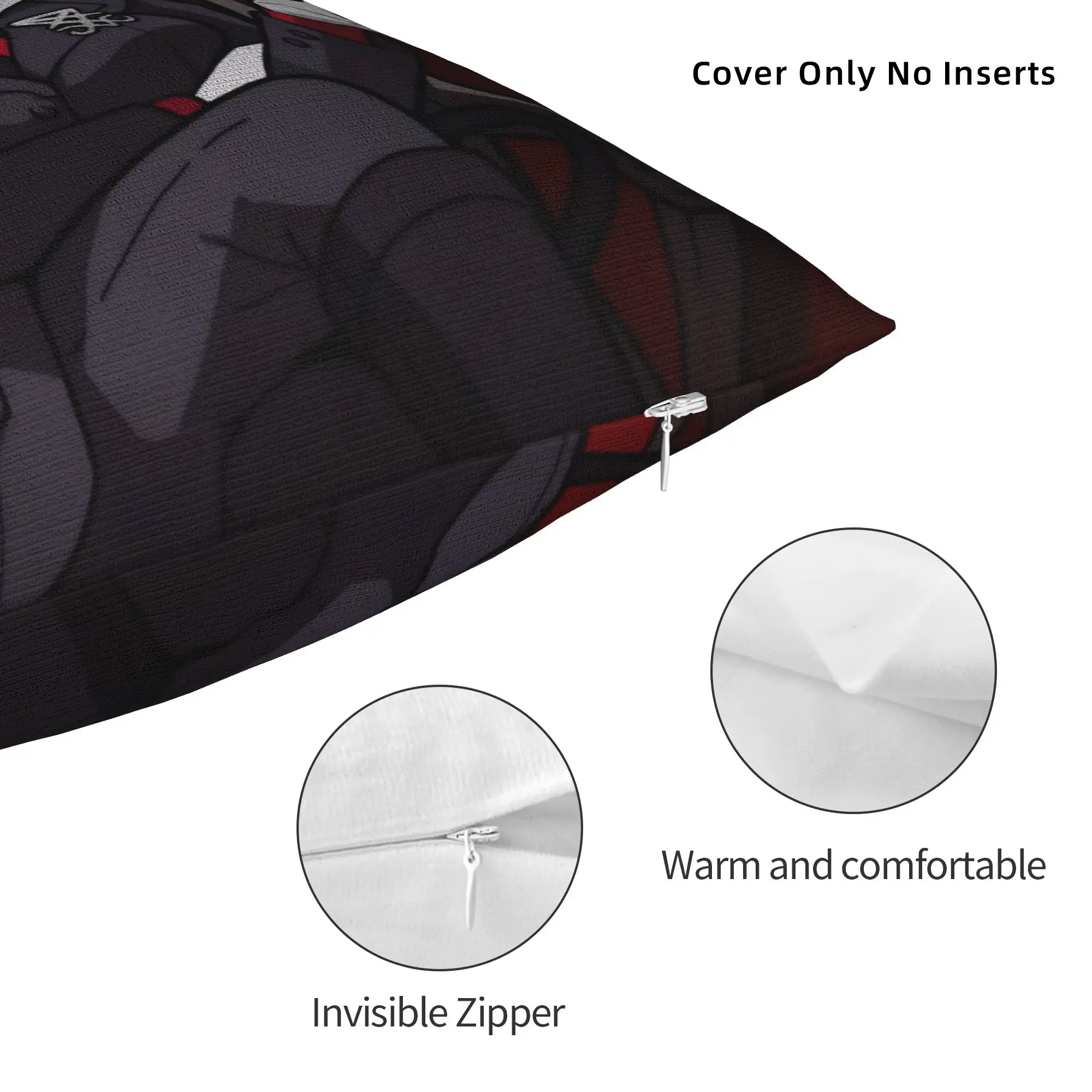 Printed Helltakers Lucifers Cerberus Game Pillowcase Polyester Cushion Cover Anime Throw Pillow Case Cover Home Dropshipping