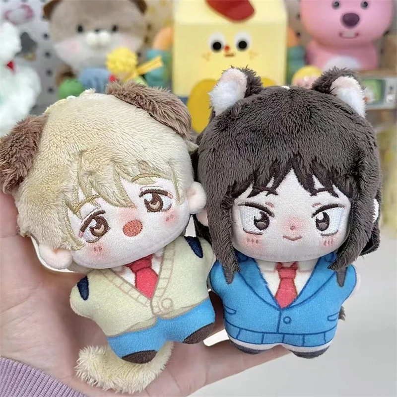 

In Stock 10cm Anime Peripherals Skip And Loafer Iwakura Mitsumi Shima Sousuke Cute Doll Cotton Fans Birthday Gift Ornament Toy