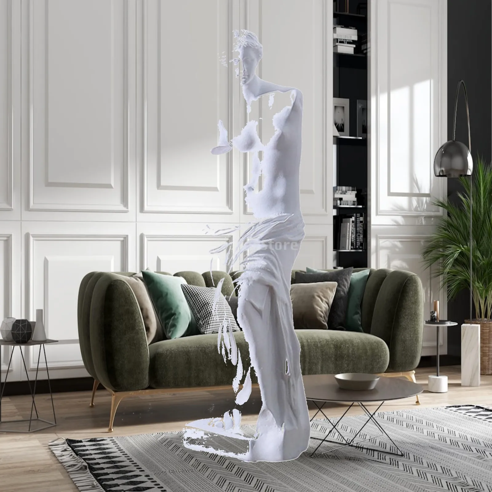 

Greek Mythology Goddess Statues Home Decor Modern Style Decorative Ornaments for Living Room, Bedroom, Office Desktop, Cabinet