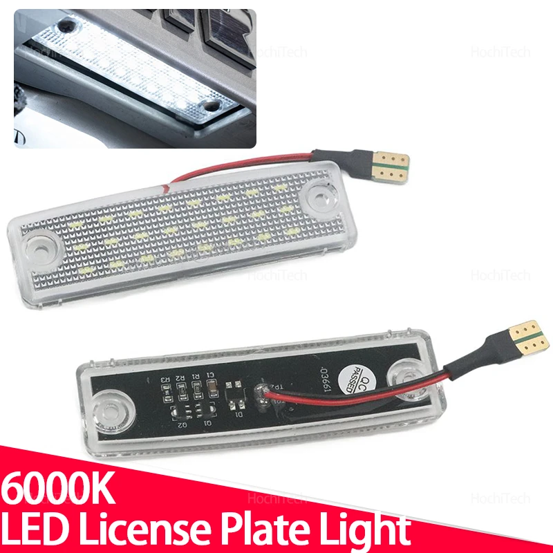 2Pcs Canbus LED License Plate Light 12V White Car-Styling Number Lamp for Toyota 4Runner 1996-2022 for Toyota Sequoia 2008-2019