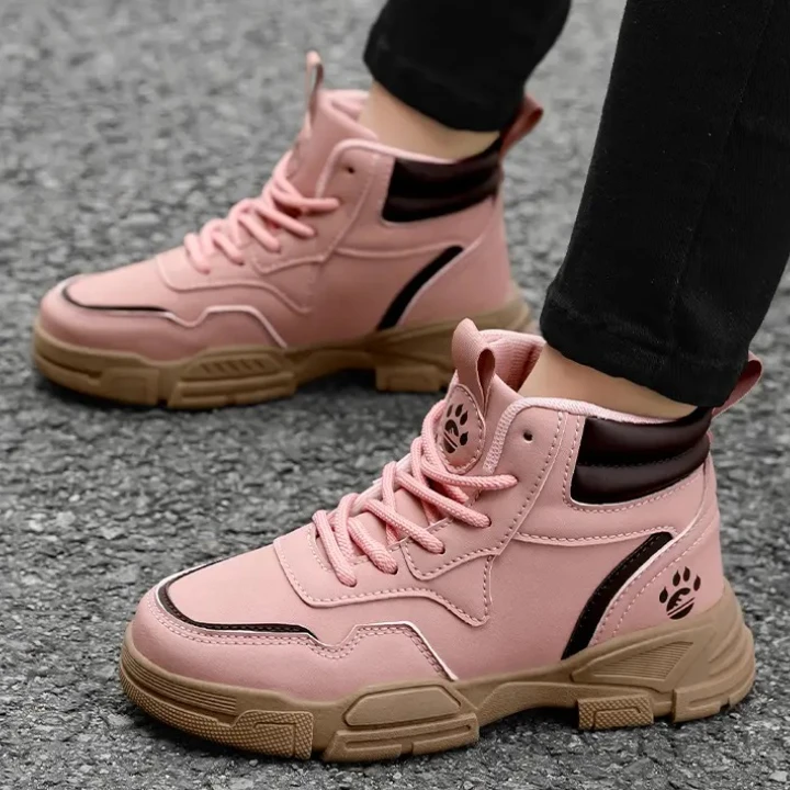 

Autumn Children Shoes Girls Fashion Boots Comfortable Hiking shoes Up Sports Outdoor Sneaker Ankle Boots for Girls Boy