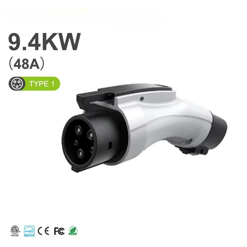 

Совершенно новый адаптер для электромобиля типа 1 J1772 9,4 кВт, адаптер для автомобильного зарядного устройства с американским стандартам