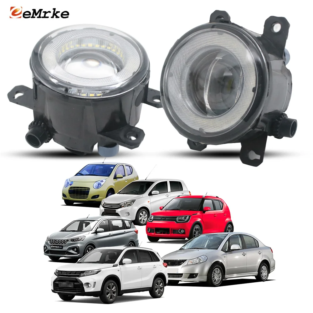 2-luci-fendinebbia-a-led-per-suzuki-vitara-celerio-alto-ertiga-ignis-sx4-gy-sedan-con-lente-in-vetro-anelli-luminosi-a-forma-di-occhi-d'angelo-e-luci-diurne-drl