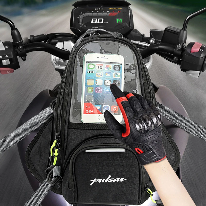 Motorcycle New Multifunctional Phone Navigation Tank Bag  For Bajaj Pulsar 200 NS/200 RS/200 AS 200RS 200NS Accessories